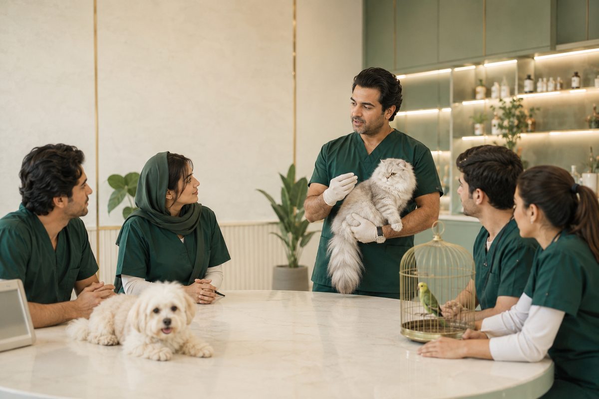 تیم دامپزشکی دکتر گلزار